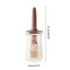 Silicone Heat Resistant BBQ Oil Brush with Bottle Bakery Accessories Pancake