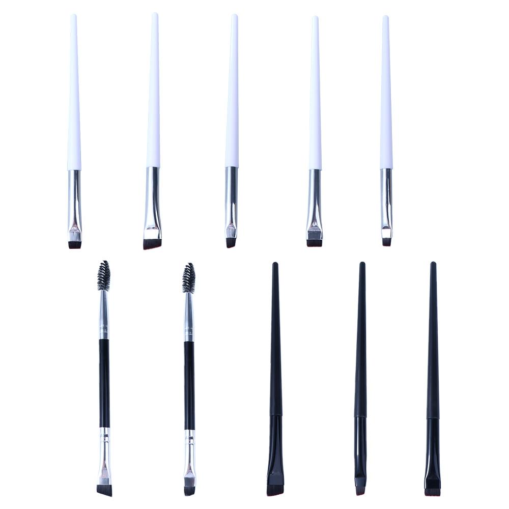 Beginners Blade Makeup Brushes Flat Eyebrow Brush Angled Fine Eyeliner Brushes Liner Brow Brush