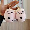 Fruit Cuddly Plush Tea Keychain Camel Pouting Face Cozy Stuffed Toy With Pp Cotton