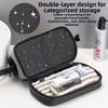 Large Capacity Travel Toiletry Bag Waterproof Dry/Wet Separation Cosmetic Bag Portable Bathing Bag Storage Pouch for Men Women