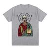 Men's and Women's Matching Mf Accessories T-shirt - Suitable for Both Men and Women, A Retro T-shirt