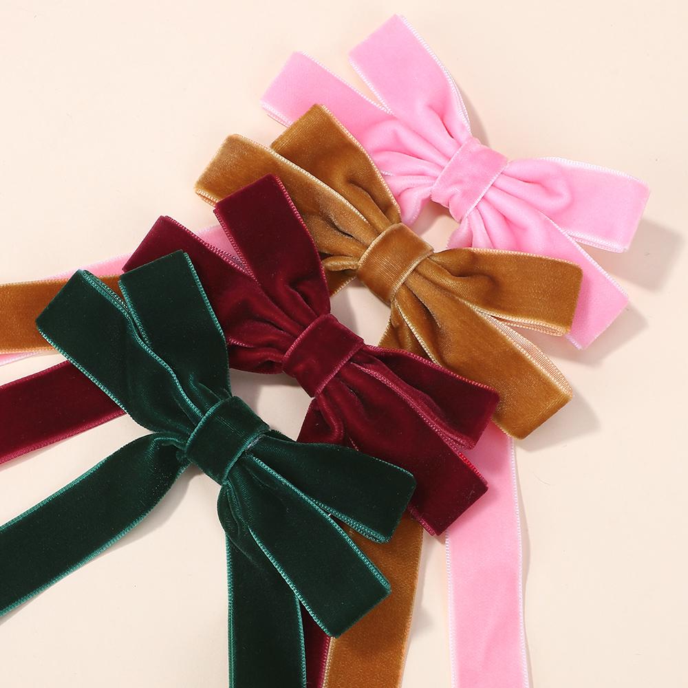 10 Stück zufällige Haarbänder Haarklammern für Frauen Boutique Fusseln Haarspangen Mädchen Mode Pferdeschwanz Kopf Krallenklemmen