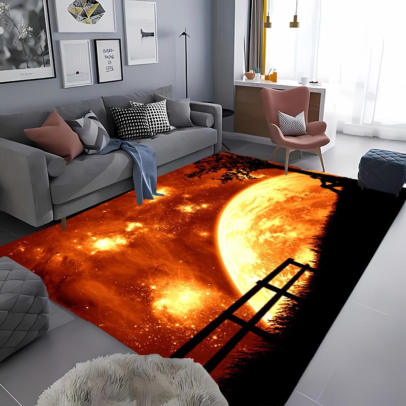 3D Artwork Trees Printing Large Area Carpets for Home Living Room  Kids Bedroom Sofa Doormat Kitchen Floor Rugs Anti-slip  Decor