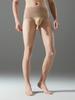 Untrthin Sheer Men'S Pantyhose Seamless High Waist Oil Shiny Tights  Sexy Allure U Convex Pouch Sheath Gay Lingeries Panties