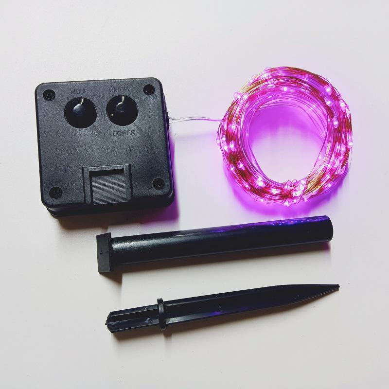 

Solar Outdoor Waterproof Copper Wire LED String Lights - Starry Sky Christmas Decorative Atmosphere 8 modes 15m 150 lights