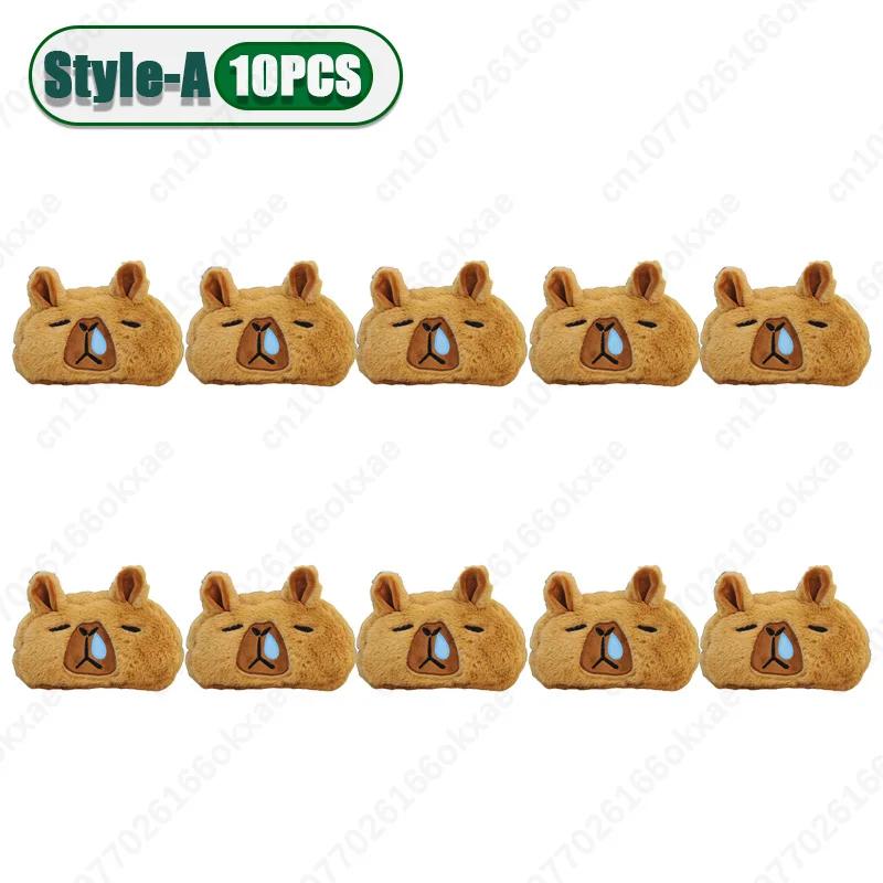 Kapybara Stationery Pen Bag Cute Guinea Pig Large Capacity Plush Stationery Japanese Pen Box Learning Stationery Supplies