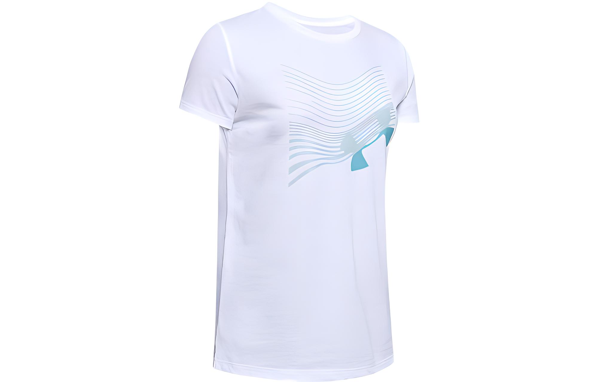 Under Armour T Shirt Women s White 1355647-100 L