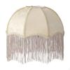 Lampshade with Tassels for A Living Room Table Lamp