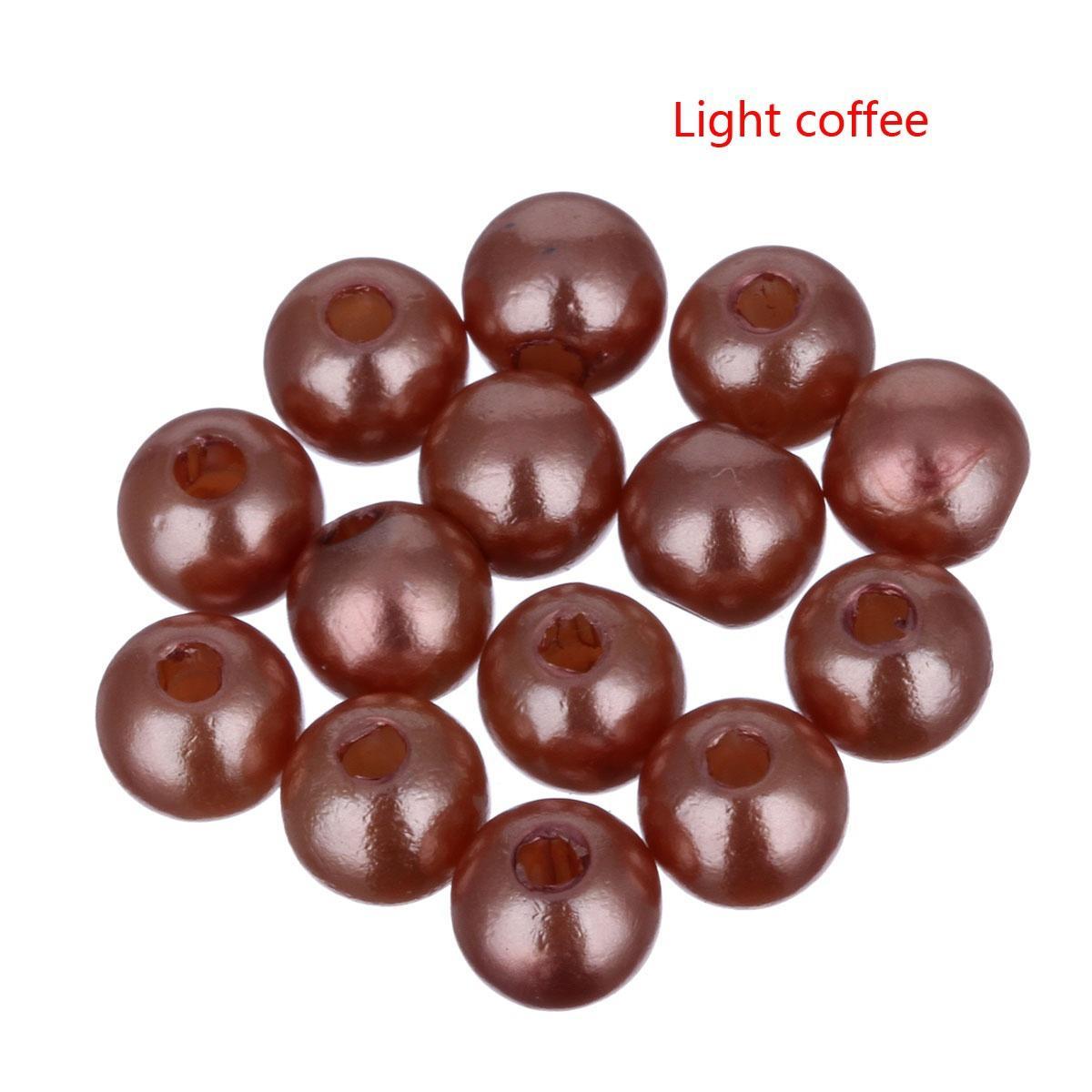 

200 шт акриловых бусин для DIY света кофе