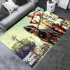 Tappeto GTA per Soggiorno Camera da Letto Casa Decorazione Divano, Tappetino Antiscivolo per Giochi Bambini