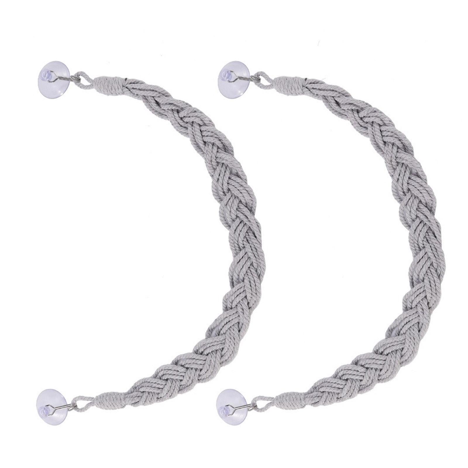 

2pack Climbing Rope Snake Climbing Equipment Tree Frog Habitat Enhancement for Exotic Pet Enrichment серый