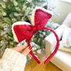 Sweet Christmas Antler Bow Headdress - Festive Fairy Hair Accessory
