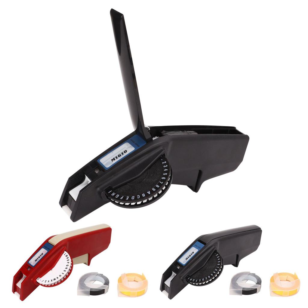 Embossing Label Maker Clear Number Letter  Hand   ABS Label Making Embosser for L