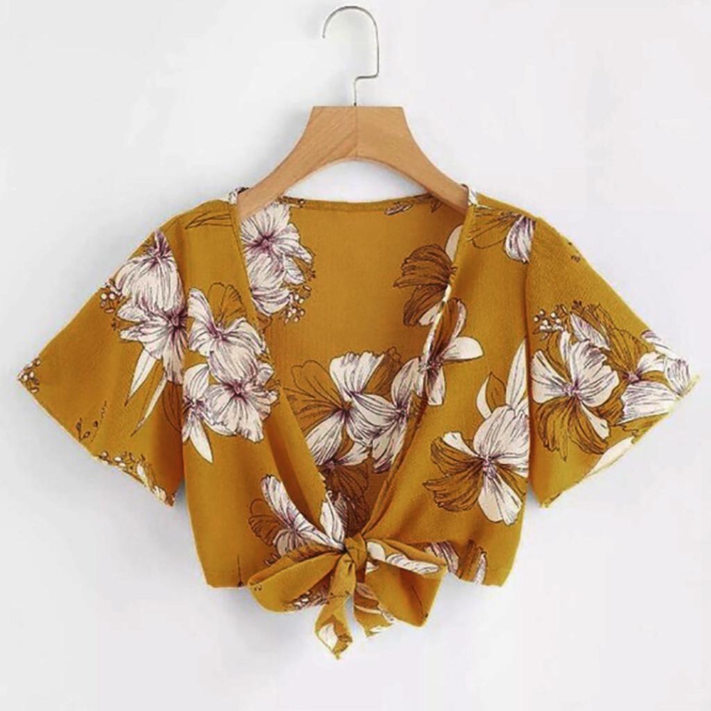 

Женская женская сексуальная повязка с коротким рукавом и принтом, полые рубашки, пуловеры, топы