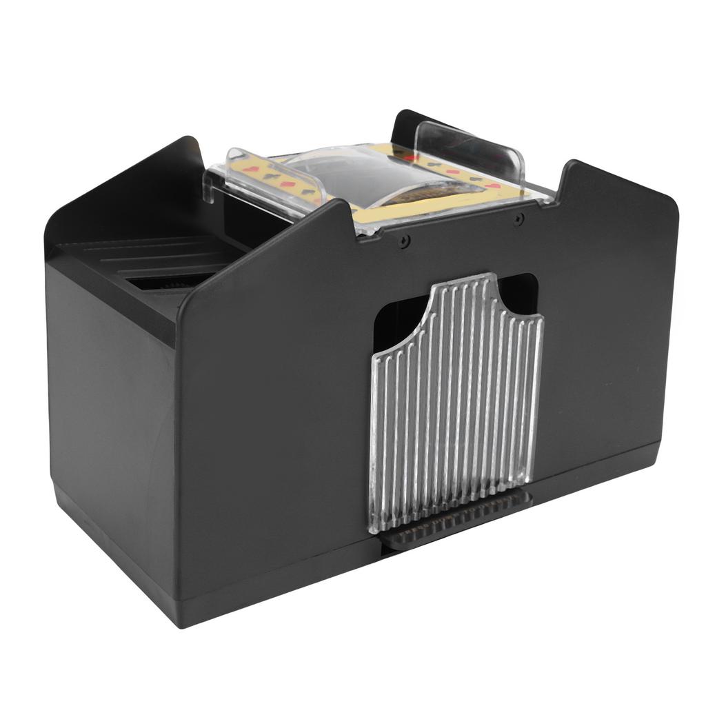 Automatic Card Shuffler Battery Powered Playing Card Electric Shuffling Machine for 4 Decks Home Party Card Games