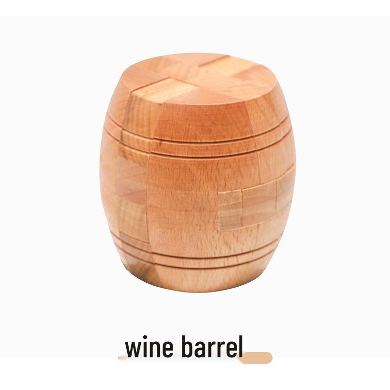 

Класичні Дерев яні Розвиваючі Іграшки: Гра-головоломка Замок Конгмінга та Лубаня для дітей та дорослих