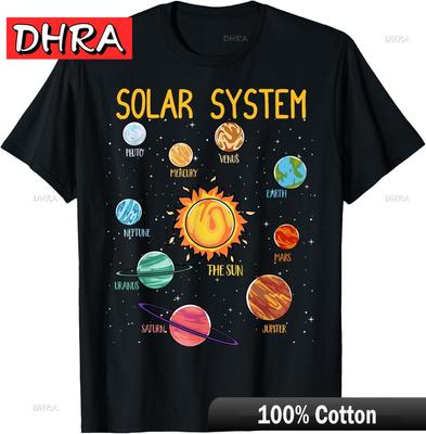 Solar System Planets Science Space Boys Girls STEM Kids T-Shirt Aesthetic Creative Chic Tshirts Urban Stylish Casual T-Shirt