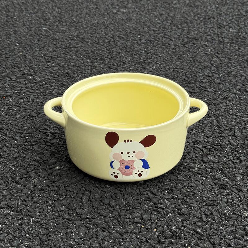 Linpan Pacha Dog Ceramic Noodle Bowl