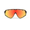 Rudy Project DEFENDER Sports Black Matte Orange Sunglasses, Frame, Multi-Laser Lenses, SP524006-0020