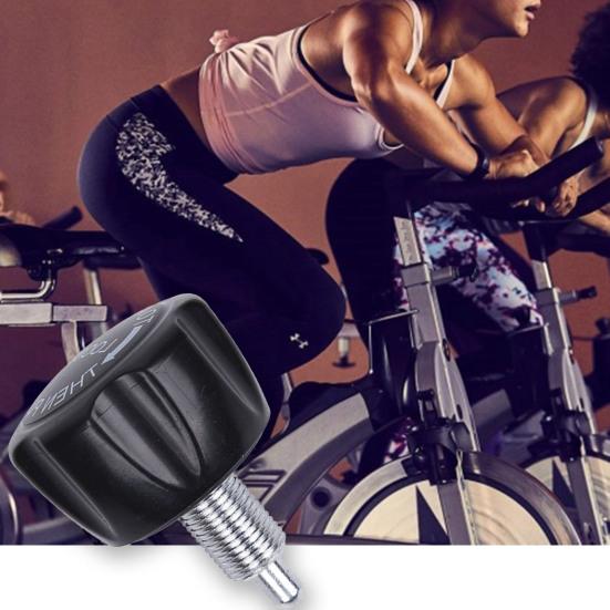 Spin Bike Knob Anti-slip Comfortable Grip Metal Plum Blossom Handle Spinning Bicycle Pull