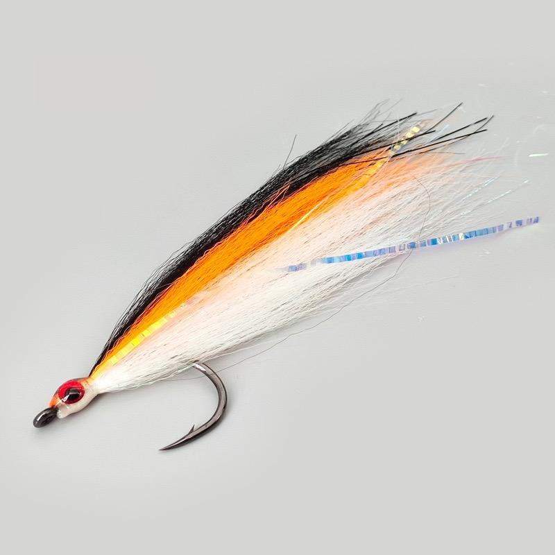 Baitfish Streamers 6/0# Hook Fly Fishing Flies Large Sinking Streamer Artificial Baitfish Lure Saltwater Freshwater Salmon Fly