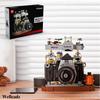 Klassisches Retro-Radio Mini-Bausteine Cooles 3D-montiertes Kameramodell Kunststoff-Bausteinspielzeug Für Kinder Weihnachts-Sammlung Geschenk