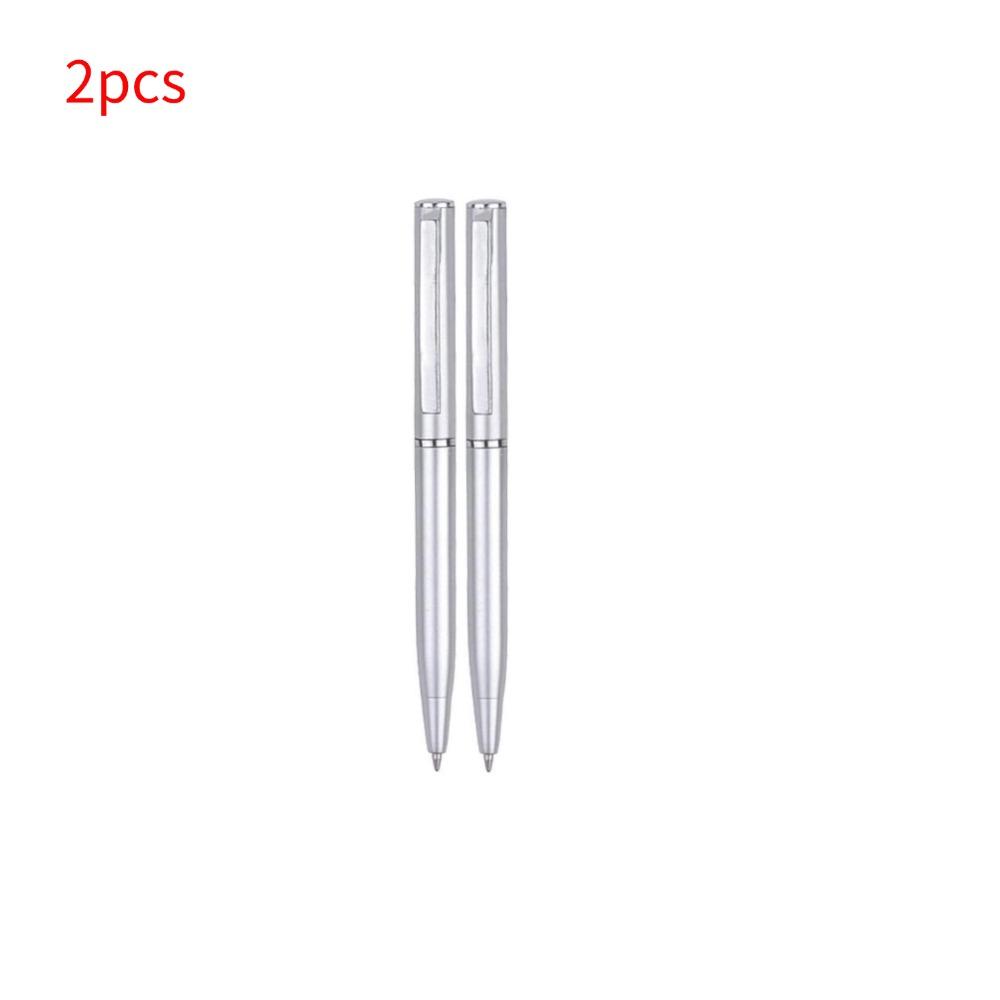 Hochwertiger Metall-Kugelschreiber Stahl Schreib- und Stiftzubehör Schreibwaren Schreibwerkzeuge Drehmechanik-Kugelschreiber 1-30 Stück