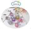 2025 New Summer Girls' Princess Sandals - Soft Sole Butterfly Crystal High Heels for Kids