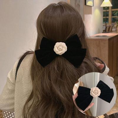 Naray Ribbon Rose Elegant Point Hairpin