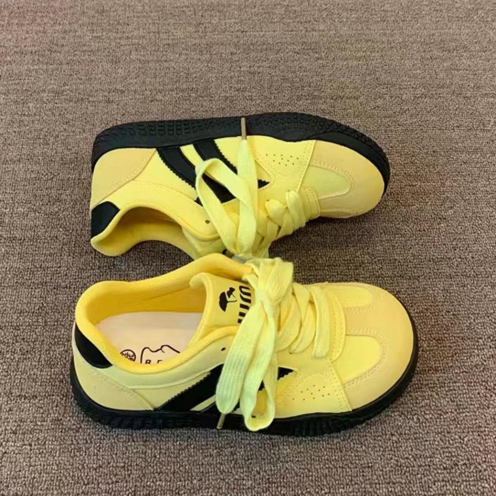 

Dopamine women s autumn new heightened platform versatile student leisure sports shoes 40 жёлтый