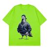 Funny Pigeon Meme Tshirts Unisex Unisex Fashion Hip Hop Tshirt Shortsleeved Loose Casual Cotton Oversized Tshirts Streetwear