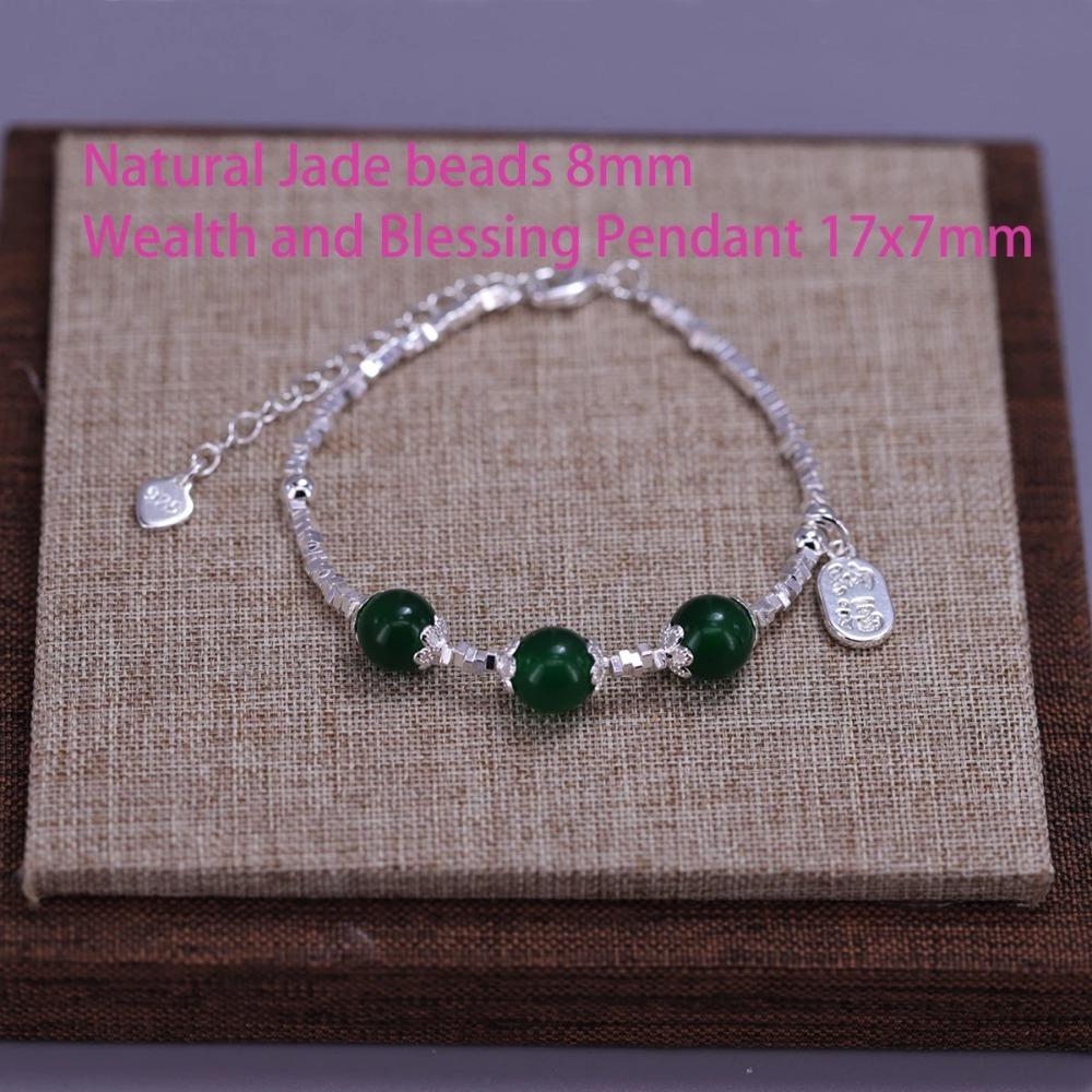 925 Silver Double Love Heart Hollow Beads Bracelet Adjustable Romantic Jewelry for Women Fashion Classic