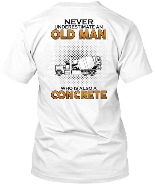 Concrete T-shirt Made the USA Size S to 5XL XL