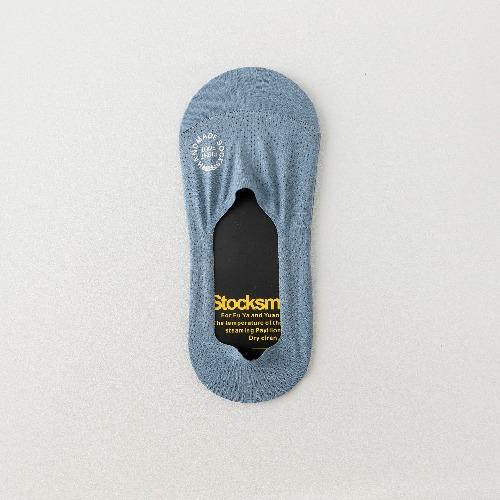 Summer Mesh Breathable Low Cut Socks Mens Silicone Non-slip Invisible No Show Socks Casual Solid Color Ice Silk Sock