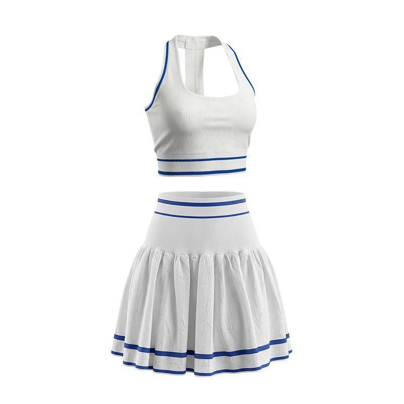 Women Breathable Tennis Running Cycling Jersey Suit Sportswear Quick Dry Athletic Outfit