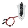 4 String Pickup Set Noiseless Pickup with Wired Bass Control Plate Musical Instrument Accessories