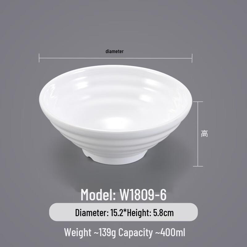 Commercial Melamine Small Soup Bowl