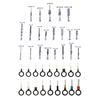 Professional 340pcs Car Wire Connector Set Metal Terminals with Male Female crimps Pins Essential Auto Wire Terminals set