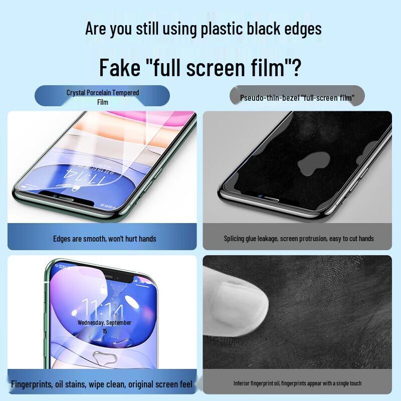 Baseus iPhone XR Tempered Glass Screen Protector
