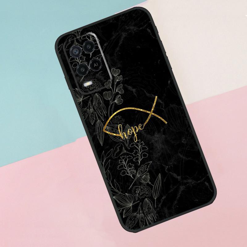Bible Verse Christian Quote For Oppo A74 A94 A54 A80 A78 A98 A40 A60 A18 A38 A58 A15 A17 A77 A57S A16 A76 A96 Phone Case