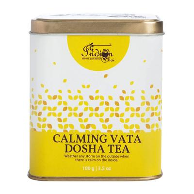 Calming Tea for Vata Dosha (100 G), Calming Vata Dosha Tea, Indian Chai