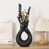 Ceramic vase dried flower vase Dry Flower Arrangement Office Home Decoration Accessories  Living Room Decoration Ornaments