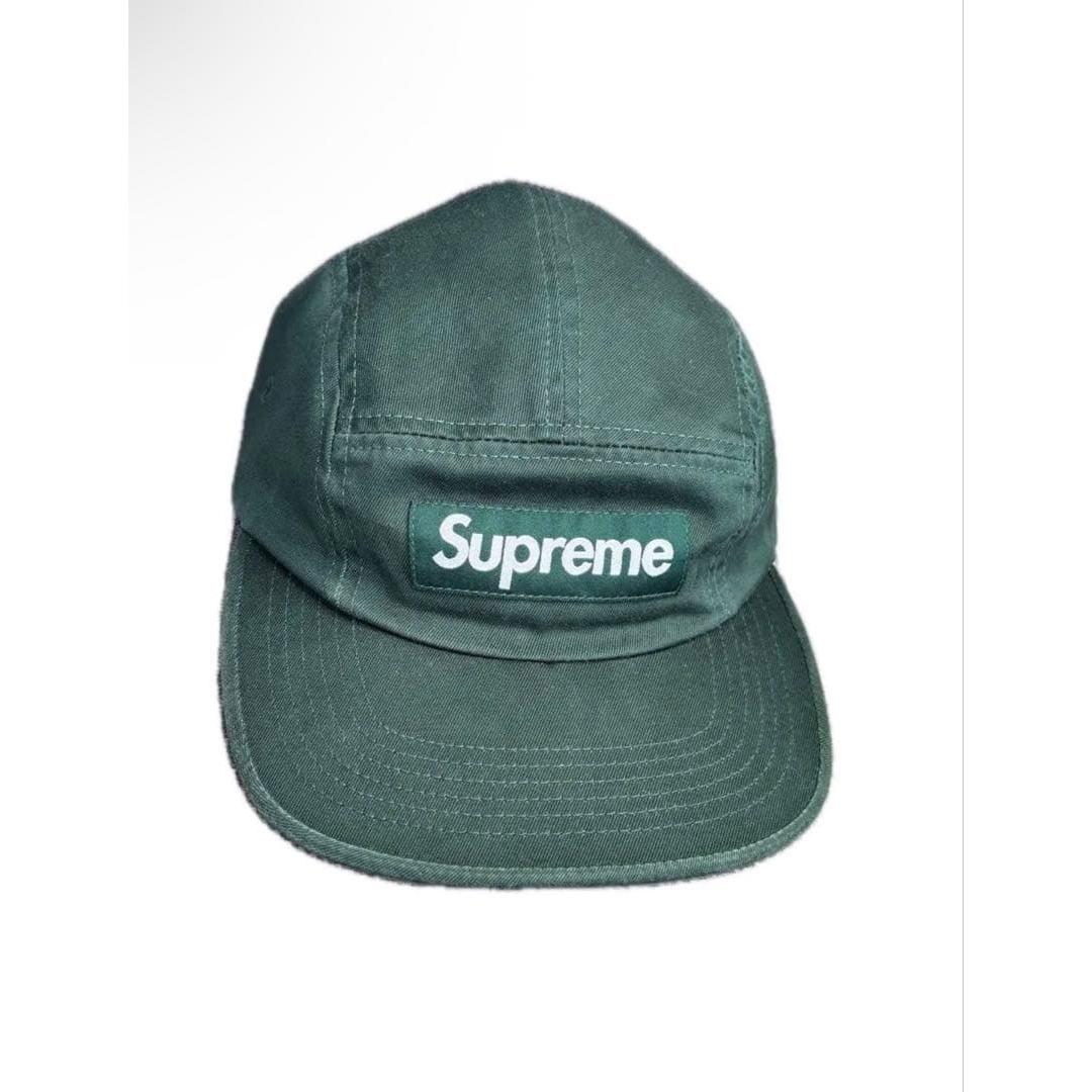 Used Supreme Cap Green Hat