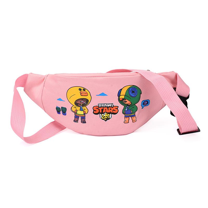 Cartoon Cute Children's Fanny Pack, Male and Female Babies, Fashionable One-shoulder Messenger Bag, Trendy Children's Robot Children's Breast Bag