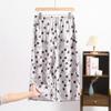 Stylish Cotton Silk Plus Size High Waist Cropped Skirt Pants - Lightweight, Versatile, and Perfect for Summer.