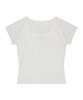 ILLIGO Lace Ribbon Color Block T-Shirt White