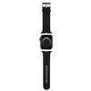Karl Lagerfeld Pasek Klawlslcnk Apple Watch 42/44/45/49Mm Czarny/Black Strap 3D Rubber Choupette Head