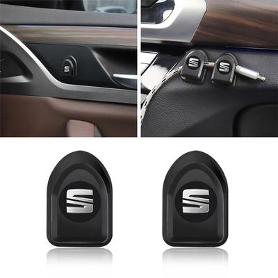 1/2/4PCS Mini Car Hooks USB Cable Headphone Key Storage Hooks Car Accessories for Leon FR Altea Ibiza Toledo Cordoba Arona Ateca Alhambra MK3
