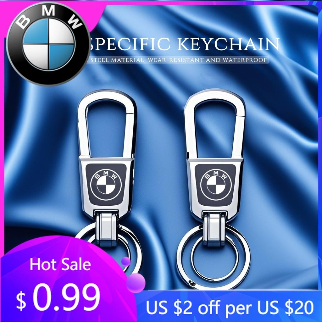 LESNO1 2026 Car Sticker 3D/Metal Car Emblem Key Chain Rings Holder for BMW E36 E46 E53 E90 E60 E61 E93 E87 X1 X3 X5 X6 F30 F20 F10 Auto