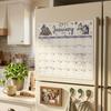 Tear Off Pages 2027 Magnetic Fridge Calendar 18 Monthly Magnetic Notepad Calendar  School